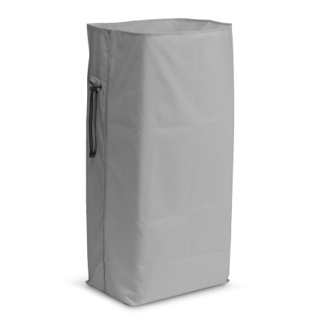 Waste bag with zip fastener 120L grau