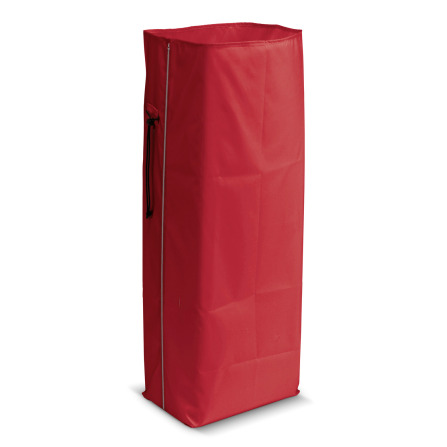 Waste bag with zip fastener 70L rot