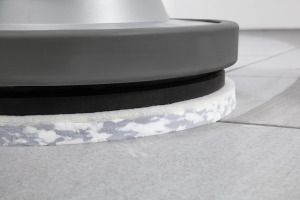 Melamine pad, Grijs / Wit, 432 mm, 2 x