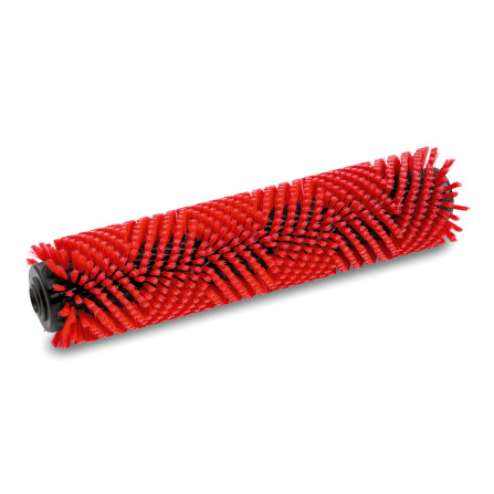 Brosse-rouleau, moyen, rouge, 550 mm