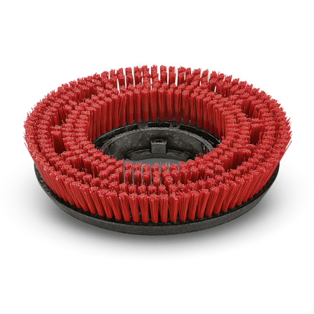 Disc brush red 350 mm, Middel