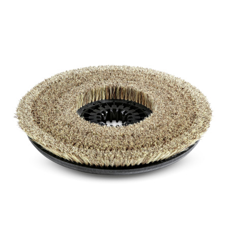 Brosse-disque, souple, naturel, 355 mm