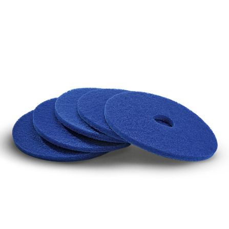 Pad, souple, bleu, 432 mm, 5 Pièce(s)