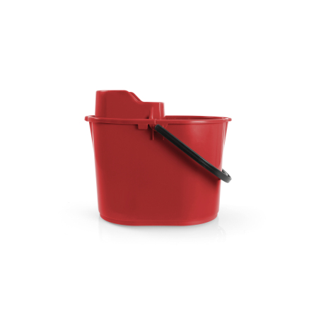 Pit, enkele mopemmer 12 l, rood