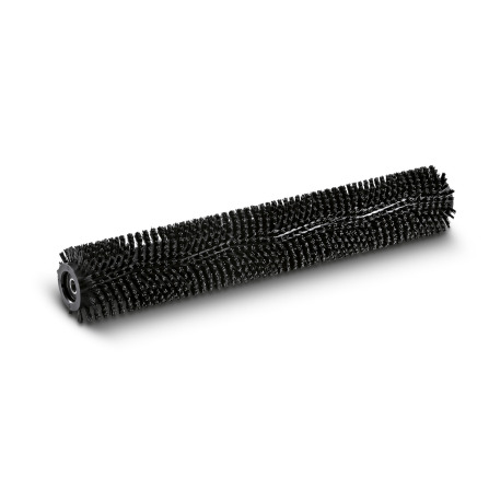 Brosse-rouleau, très dur, noir, 638 mm