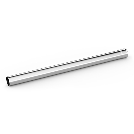 Tube d'aspiration, DN 35, longueur de 505 mm, acier chromé, compatible avec : T 7/1, T 10/1 T 12/1, NT 22/1, NT 30/1, NT 40/1, NT 50/1, NT 65/2