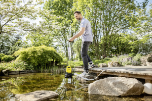 Vuilwater dompelpomp met vlakke afzuiging SP 16.000 Dual