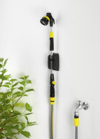 Fixation murale pour lance avec extension